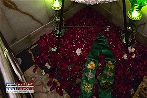 مزار شهیدجمهور آیت الله سید ابراهیم رئیسی در حرم رضوی